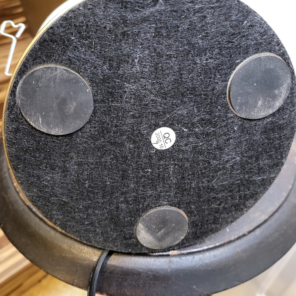 RARE MURANO ITALIAN DESIGNER GLASS AND METAL ROBOT LAMP - Picture 7 of 8